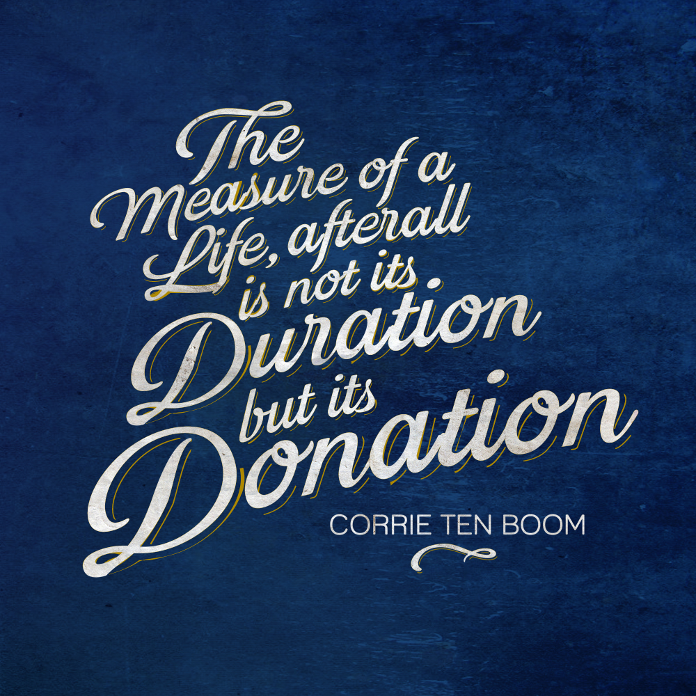 The Measure of a Life – Corrie Ten Boom