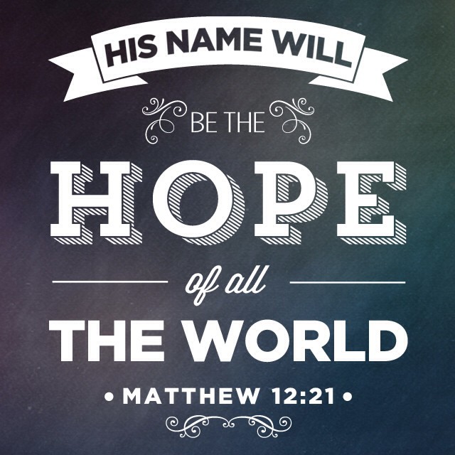 The Hope of The World