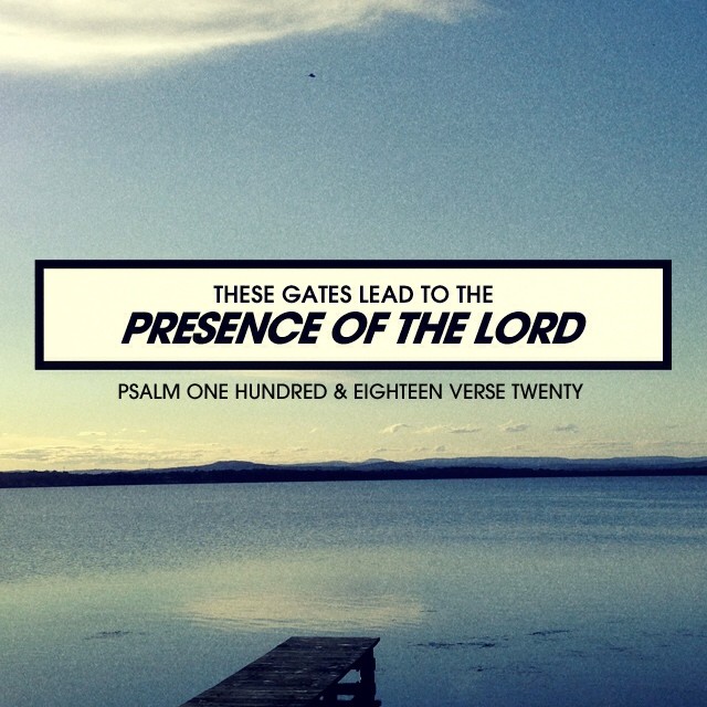 Open the gates of thanks