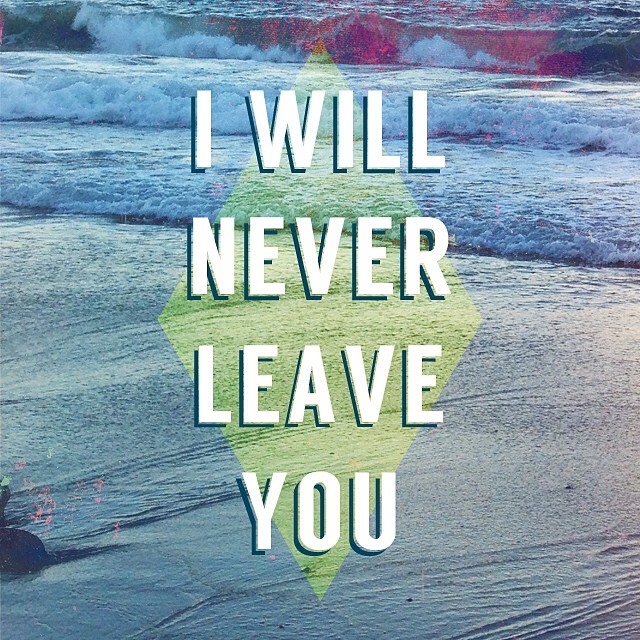 He’ll never quit on you…