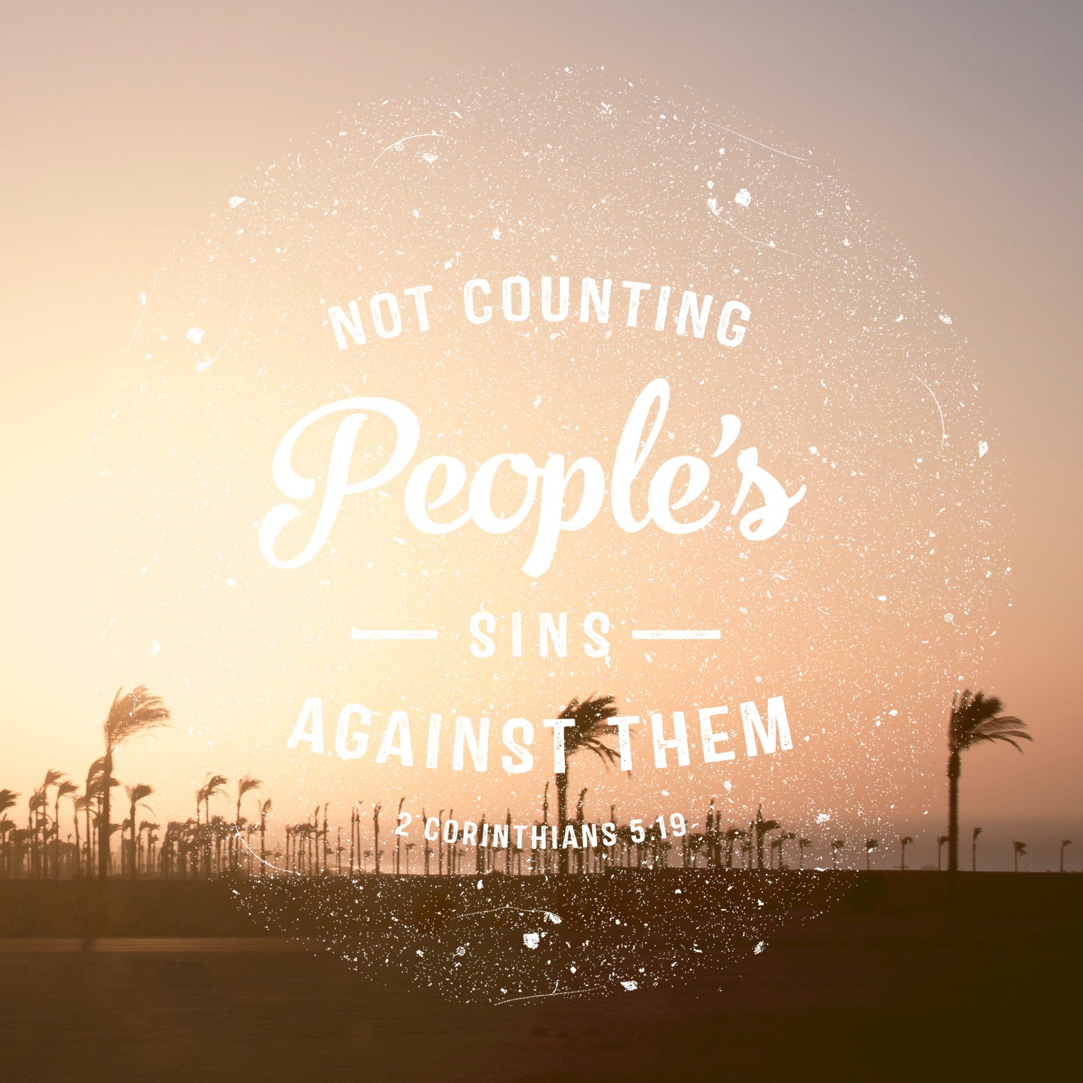 Not Counting Sins – Grace Series – Part 1