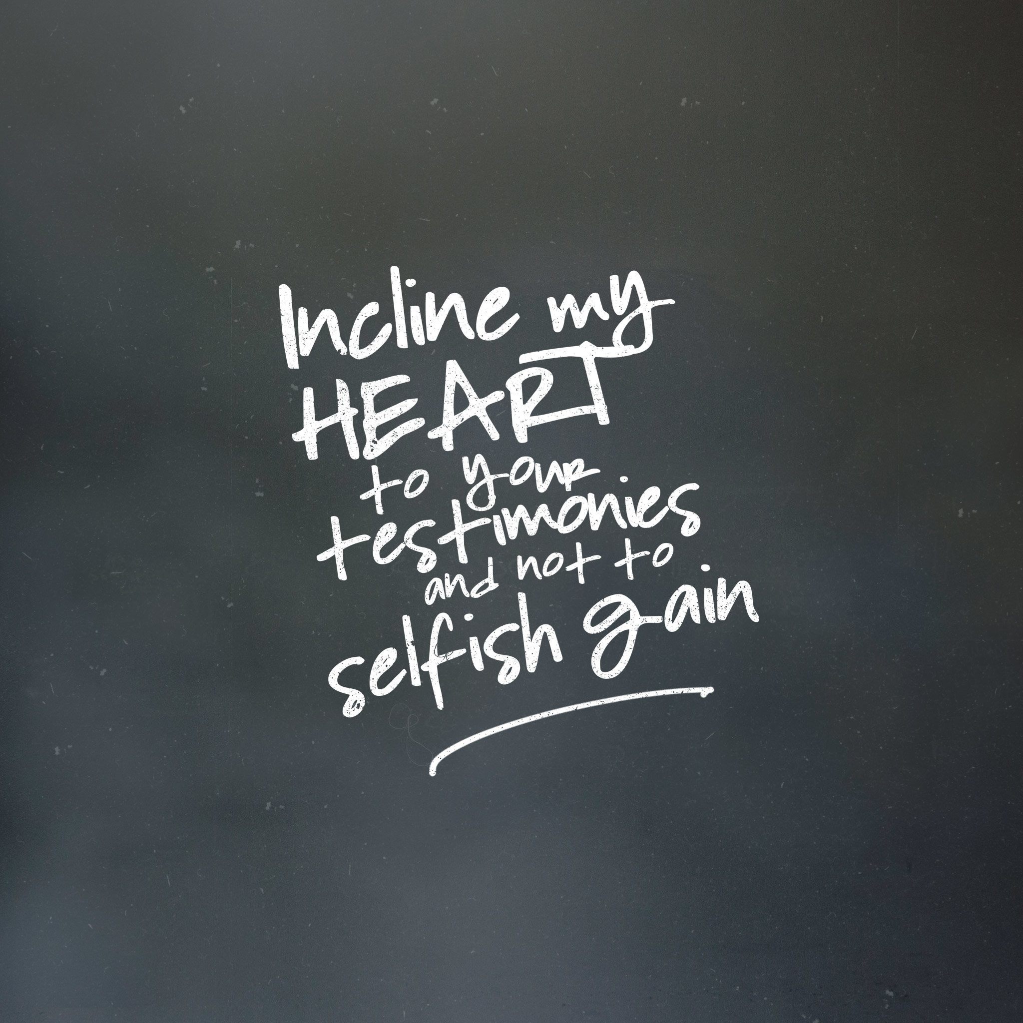 What’s Your Testimony?