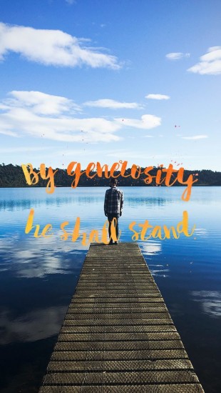 Generosity and Astronauts - Pocket Fuel Daily Devotional on Isa 32:8