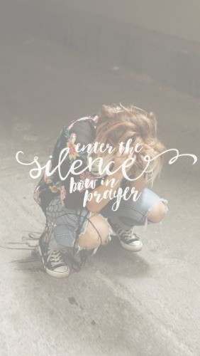 Silent Retreat - Pocket Fuel Daily Devotional on Lam 3:28