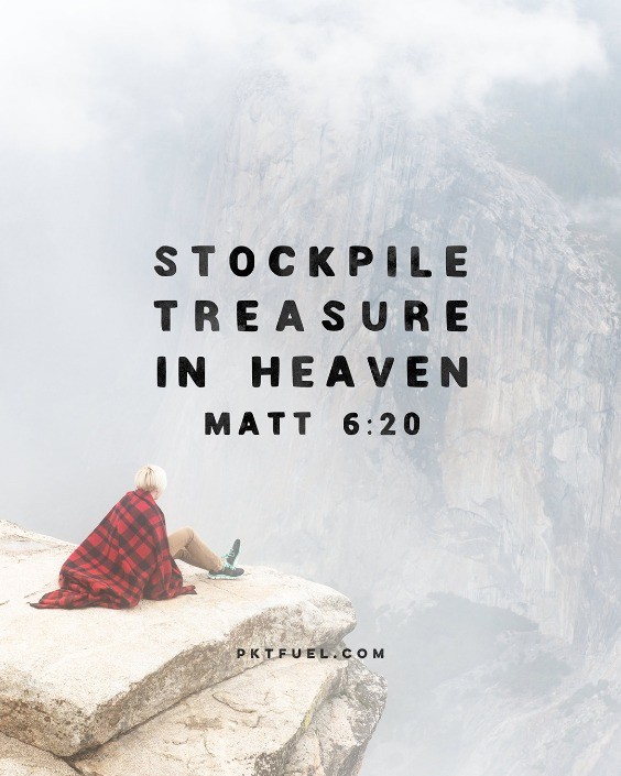 Stuff of Treasures – Treasures Series – Part 2 - Pocket Fuel on Matt 6:19