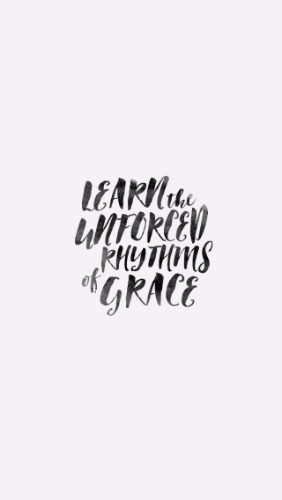 Unforced Rhythms of Grace - Pocket Fuel Reflection on Matt 11:29