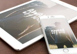 Awake My Soul (Psalm 57:8) - Bible Wallpaper Download (Phone + Tablet) TN