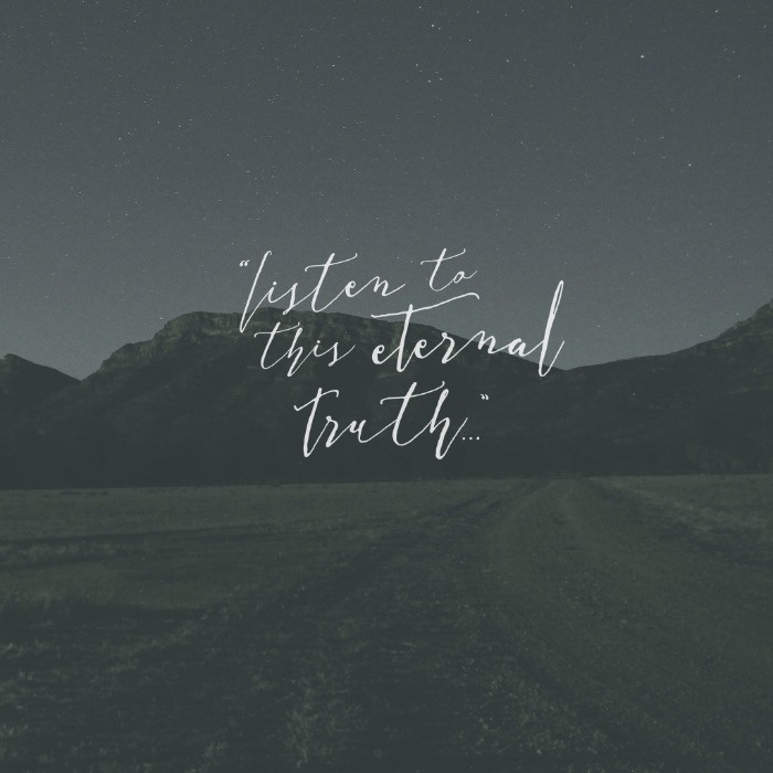Could This Be Eternal Truth?