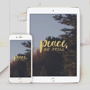Peace Be Still - Bible Wallpaper Download - Mark 4:39