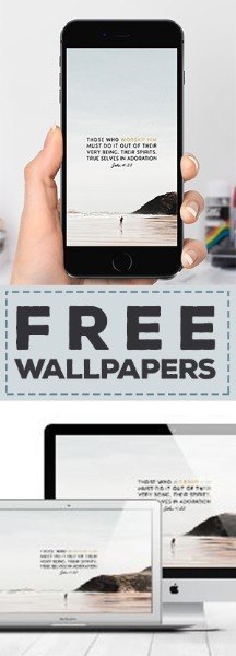 Worship In Spirit - Wallpaper Download based on John 4:23