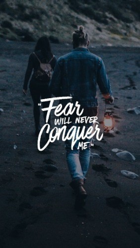 Places of fear and darkness can’t keep out his strength and peace - Daily Devotional on Psalm 23:4