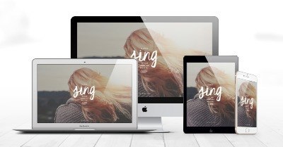 I Will Sing Wallpaper Apple Devices