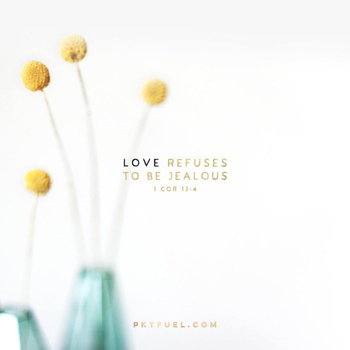 Be Jealous – Love Series – Part 3 - Pocket Fuel on 1 Corinthians 13:4