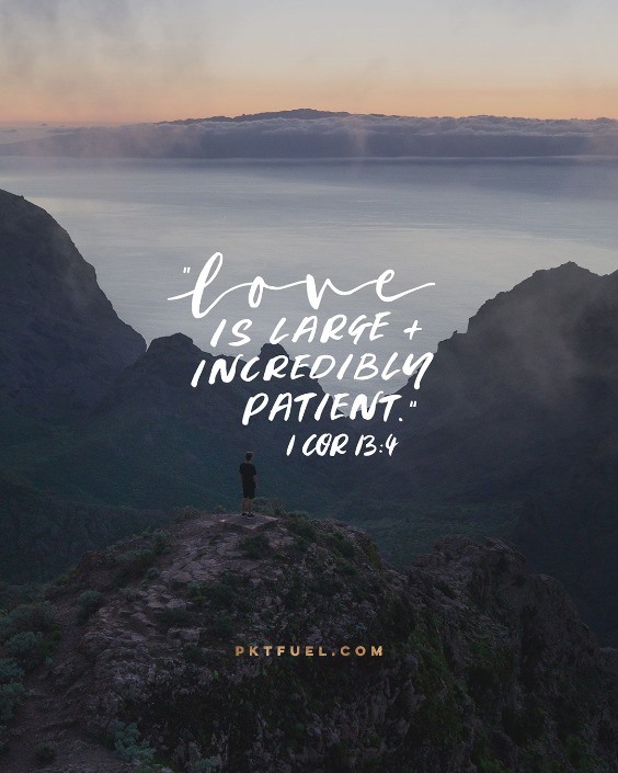Love Is Large – Love Series – Part 2 - Pocket Fuel on 1 Corinthians 13:4