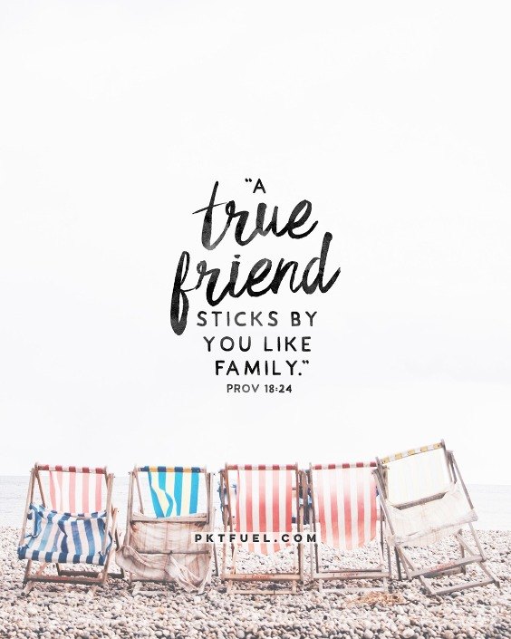 True Friend - Relationship Series – Part 2 - Pocket Fuel on Proverbs 18:24