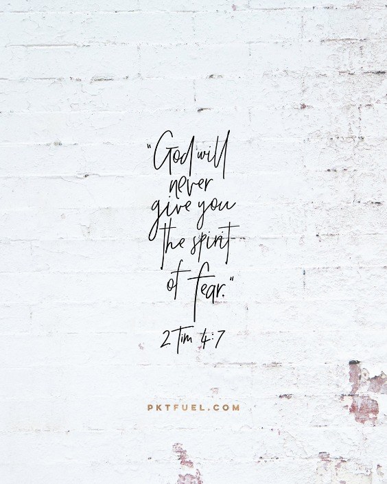 Contraction by Fear – Digital Sabbath Series – Part 4 - Pocket Fuel on 2 Timothy 1:7