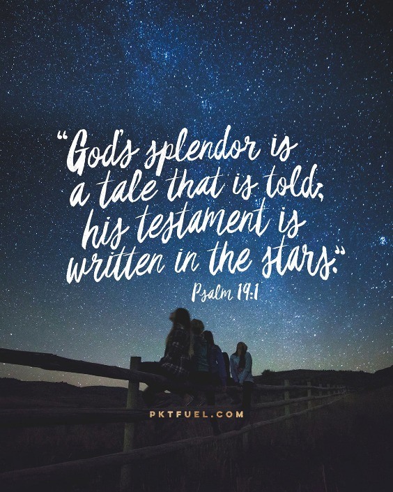 Deep Darkness – Heaven and Earth Series – Part 6 - Pocket Fuel on Psalm 19:14