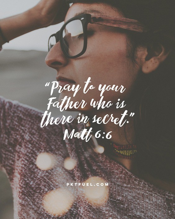 Pray In Secret – Sermon on the Mount Series – Part 7 - Pocket Fuel on Matthew 6:6