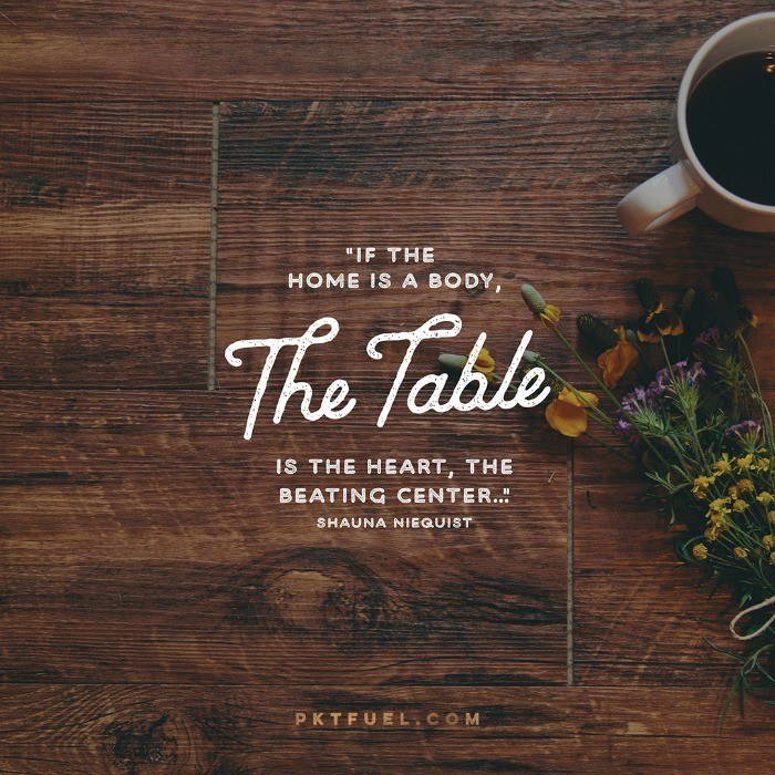 The Table Series – Part 1