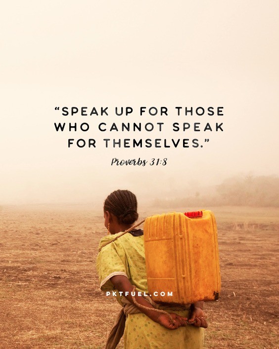 We Are Called – Tear Series – Part 3 - Pocket Fuel on Proverbs 31:8