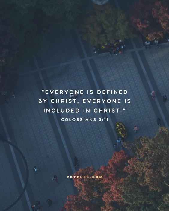 Everyone is Included – The Wonder and Grace Series – Part 5 - Pocket Fuel on Colossians 3:11