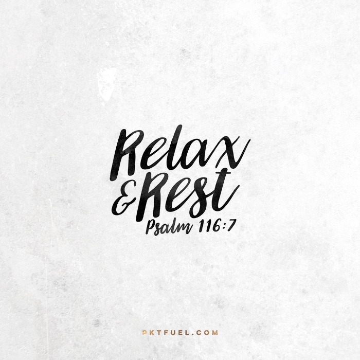 To Rest – The Rest Series – Part 1 - Pocket Fuel on Psalm 116:7