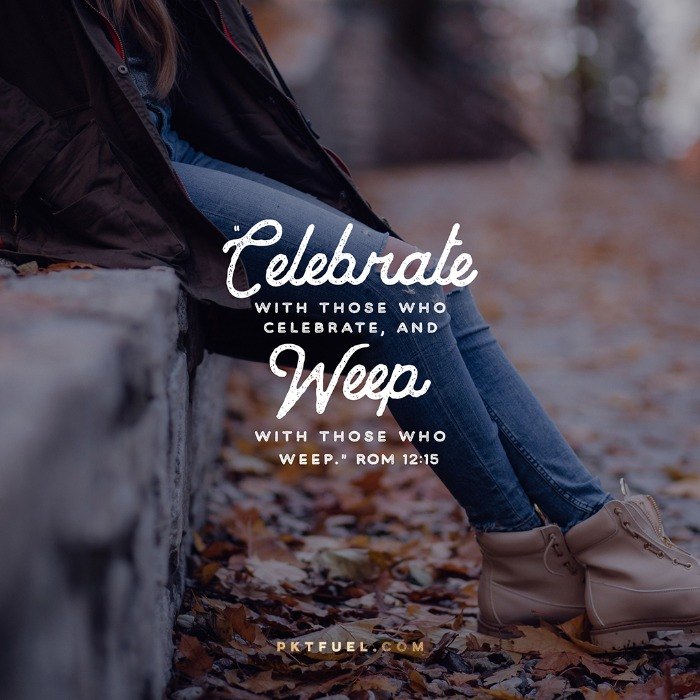 Celebrate and Weep – The Making A Difference Series – Part 3