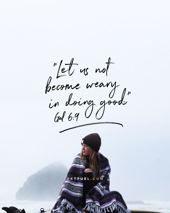 Doing Good – The Making A Difference Series – Part 5 - Pocket Fuel on Galatians 6:9