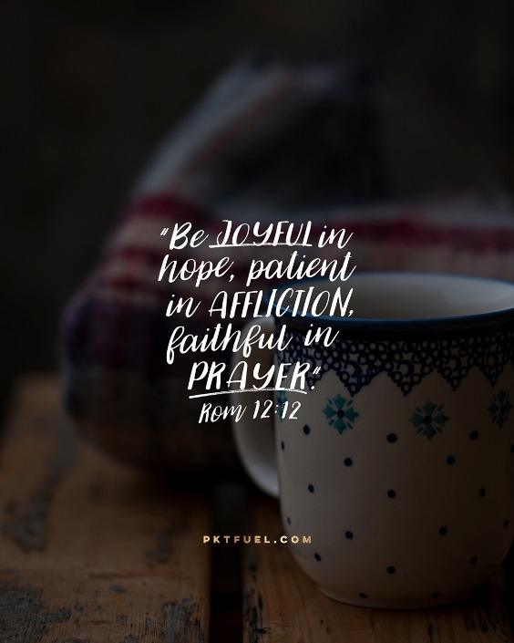 Rest and Recovery – Digital Sabbath Series - Pocket Fuel on Romans 12:12