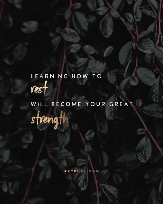 Find Rest – Digital Sabbath Series - Pocket Fuel on Matthew 11:28