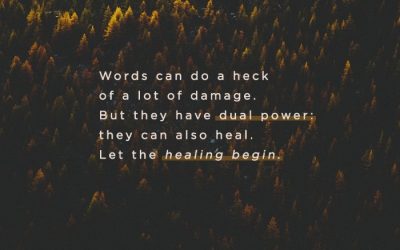 Healing Words – Words To Reclaim – Part 7