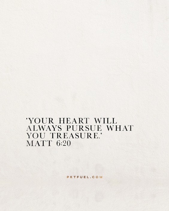 There Your Heart Is – The Heart Of The Matter – Part 6 - Pocket Fuel on Matthew 6:21