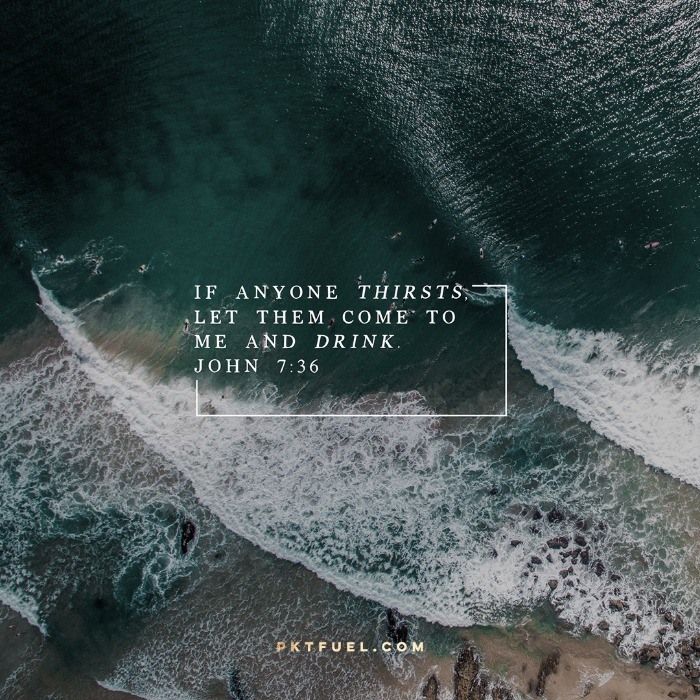 If Anyone Thirsts Let Him Come To Me – Written In Dust Series – Part 2