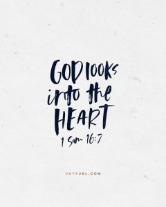 In The Light of Grace - A Sunday Challenge - Pocket Fuel on 1 Samuel 16:7