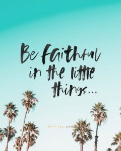 Personal Responsibility – Small Things Series – Part 3 - Pocket Fuel on Luke 16:8