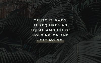 Letting Go and Holding On – The Gift of Expectation – Part 7