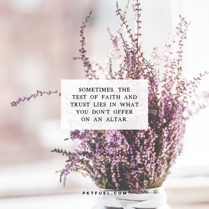 The Bigger Test of Faith – The Sacrifice and Sons Series – Part 4