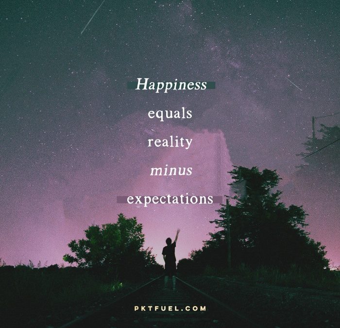 Expect Great Things – The Problem With Expectations – Part 1